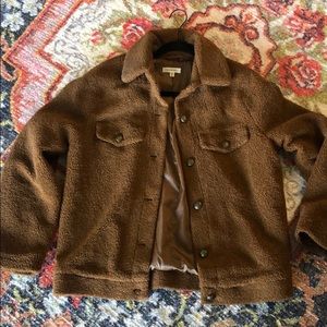 Max Studio Fuzzy Jacket